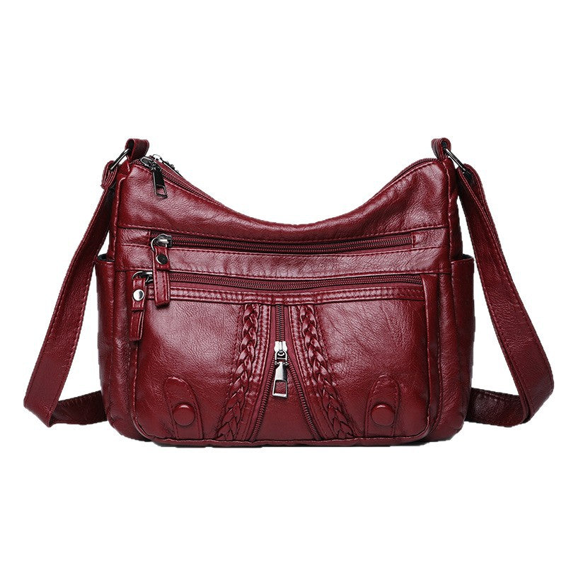 Brielle - Multi-compartment Washed  Bag
