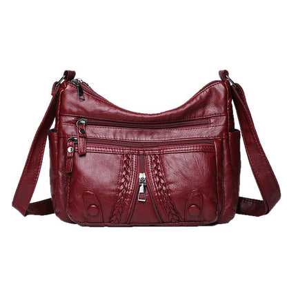 Brielle - Multi-compartment Washed  Bag