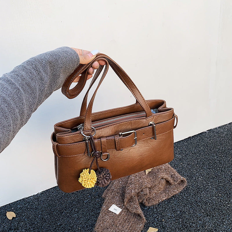 Orla - Belt Buckle Shoulder Bag