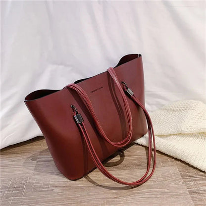 Annabelle - Plain Colour Half Moon Bag Large Capacity for Women